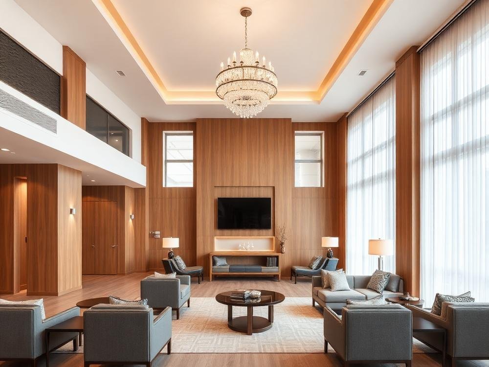 Elite Green Arc Properties clubhouse interior