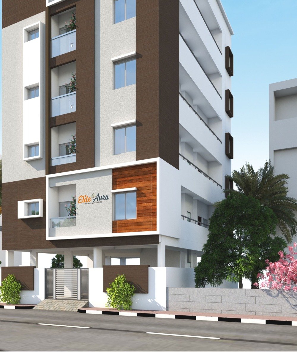 Full elevation of Elite Aura in Rajarajeshwarinagar