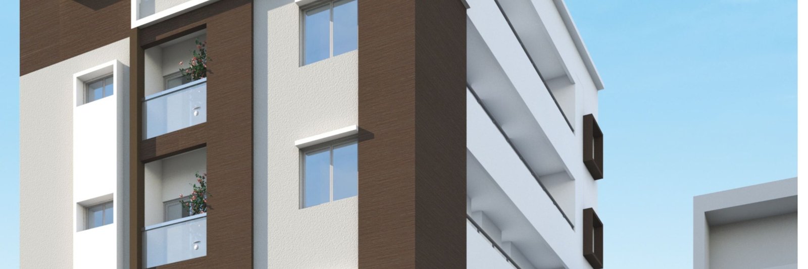 Elite Aura apartment elevation in Rajarajeshwarinagar