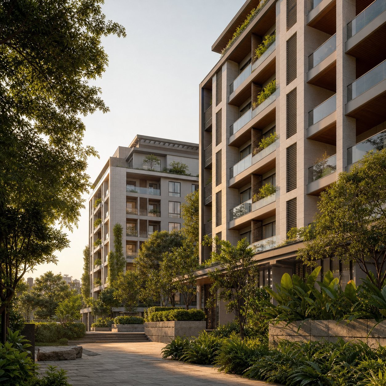 Residential apartment community in Bengaluru